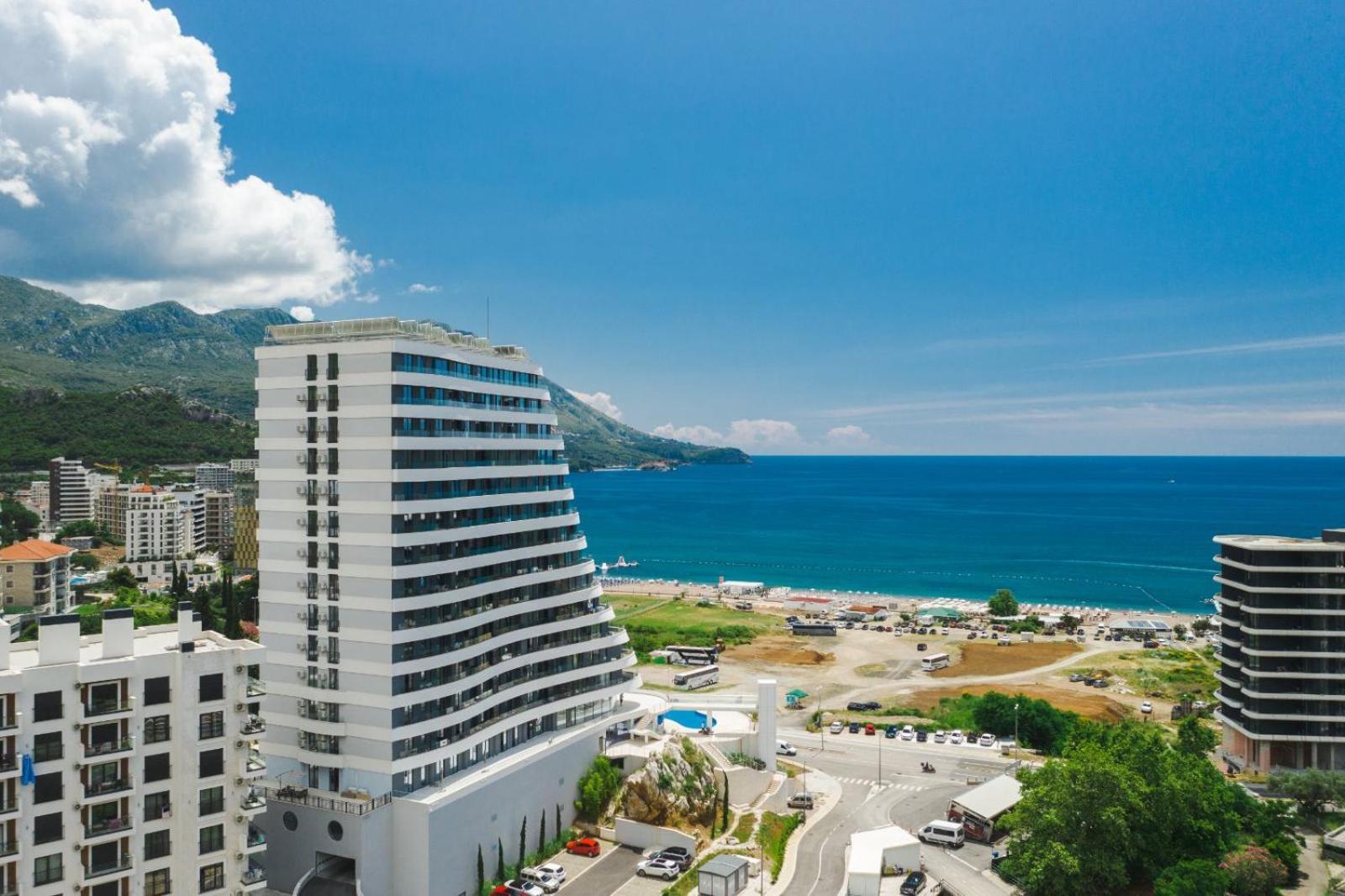 Apartmán Skyline Vista Bečići Exteriér fotografie