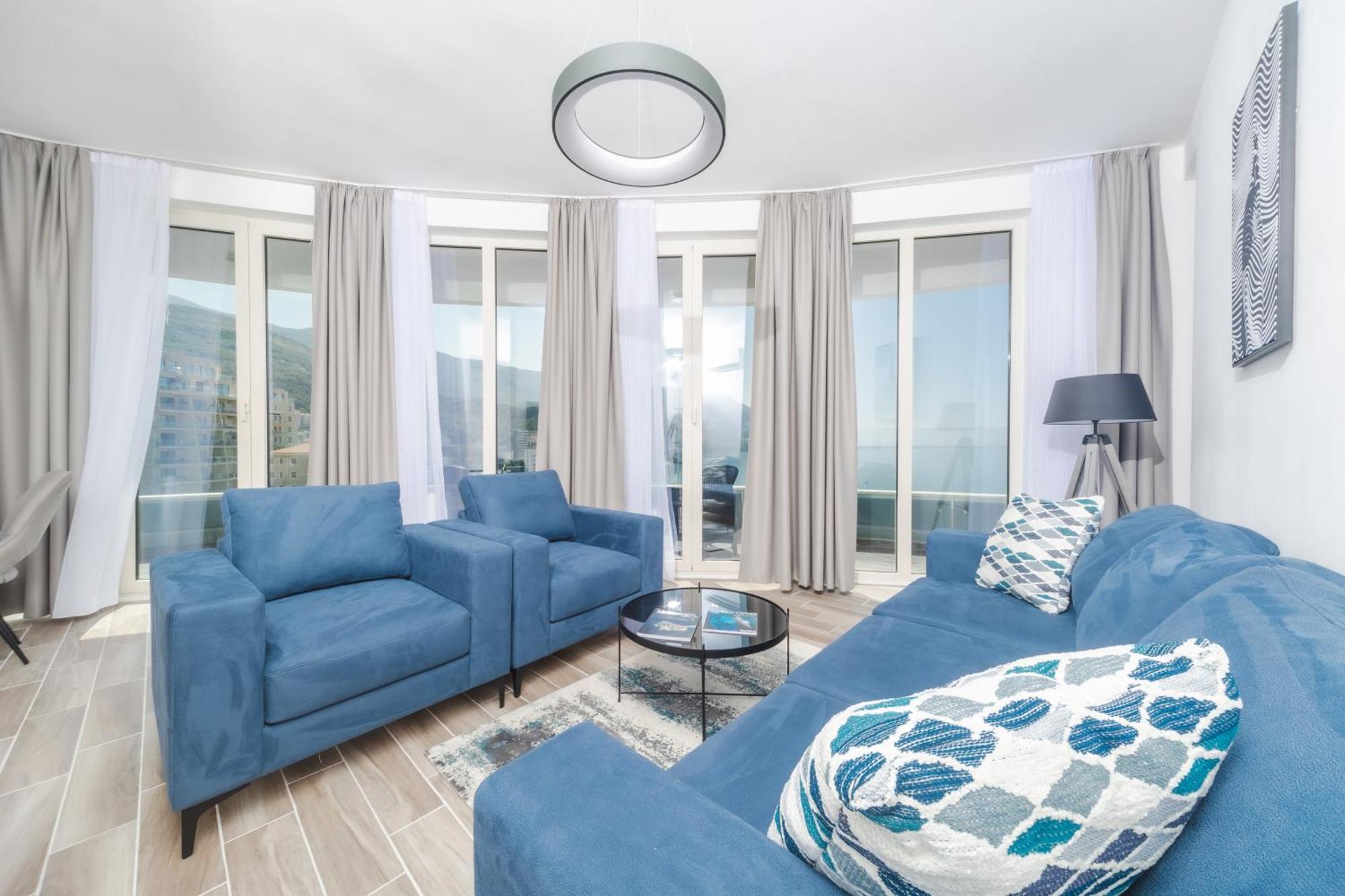Apartmán Skyline Vista Bečići Pokoj fotografie