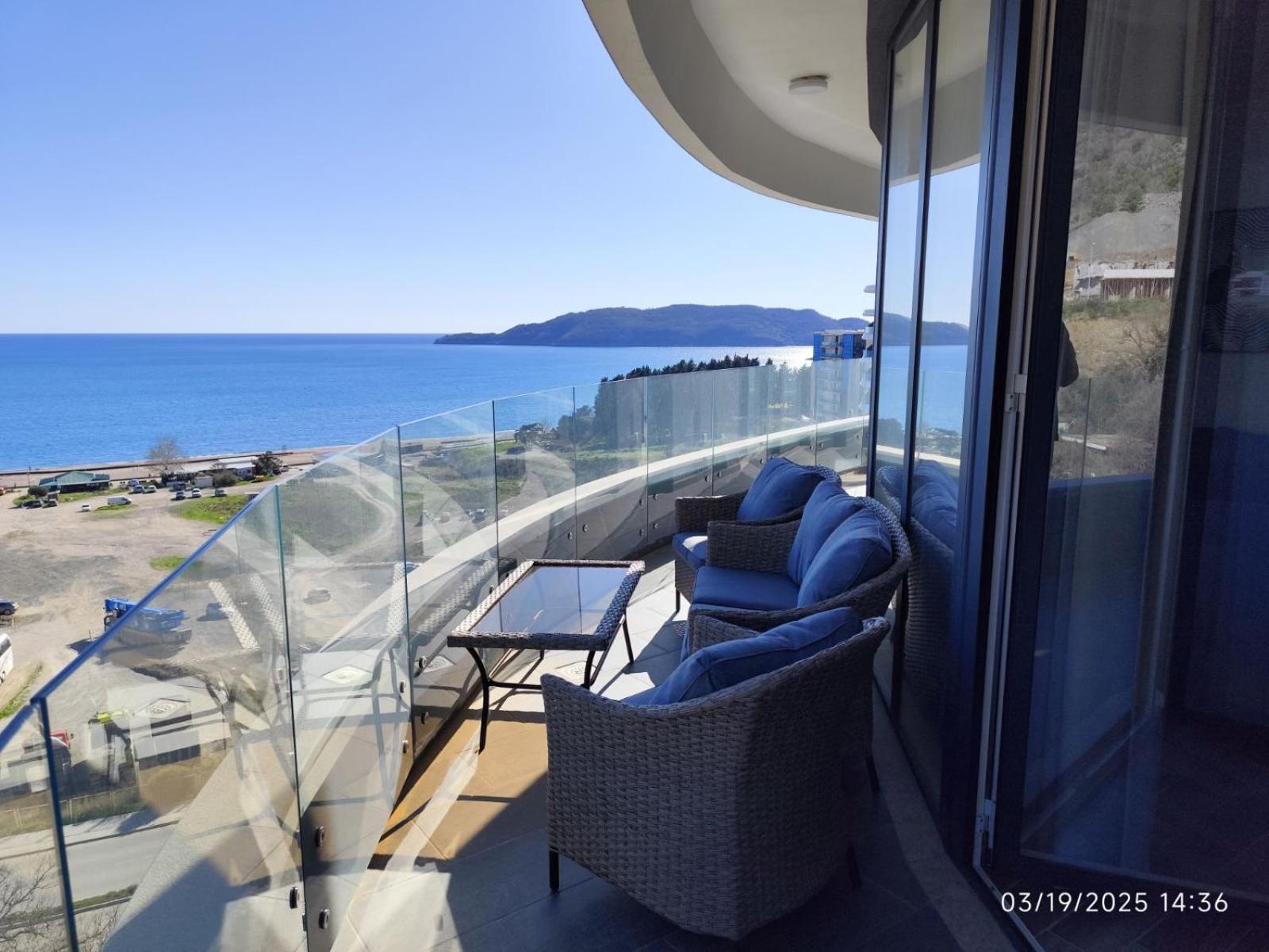 Apartmán Skyline Vista Bečići Exteriér fotografie
